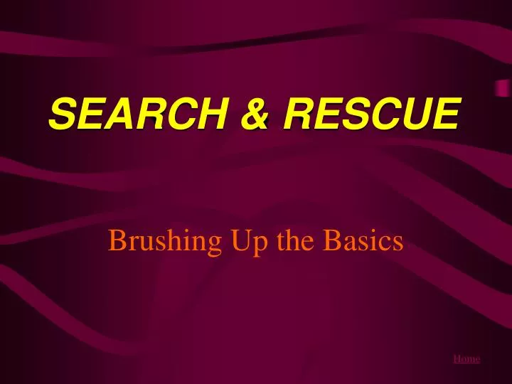 search rescue
