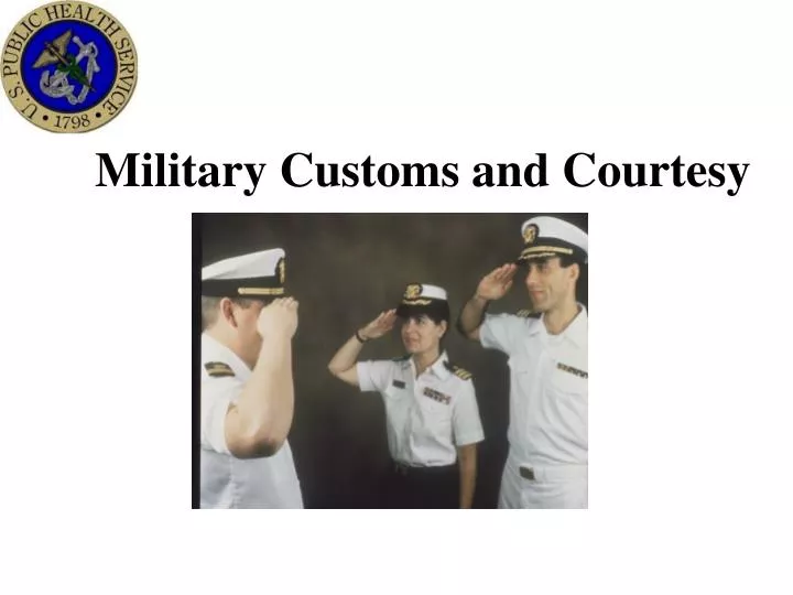 military customs and courtesy