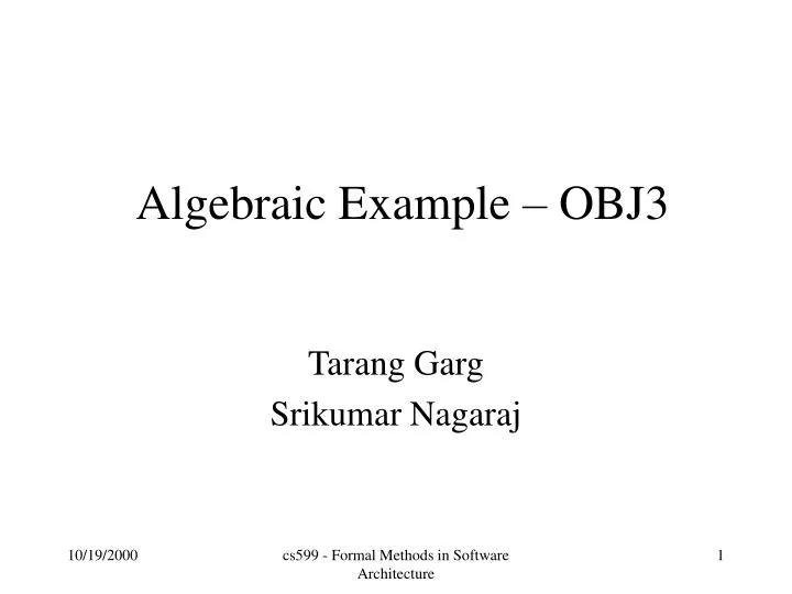algebraic example obj3