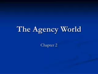 The Agency World