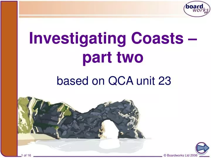 investigating coasts part two