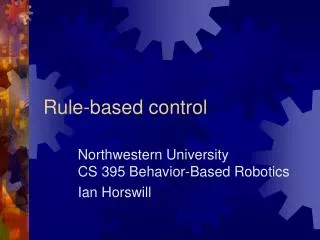 Rule-based control