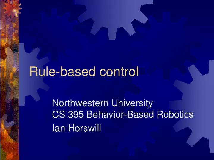 rule based control