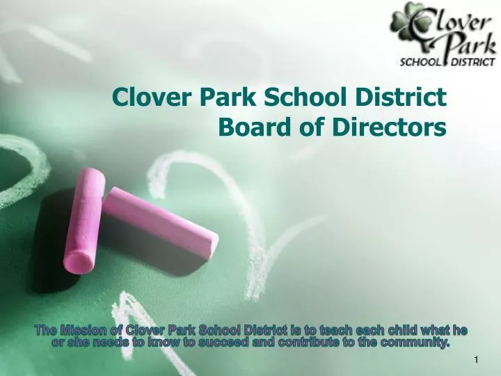 clover park school district board of directors