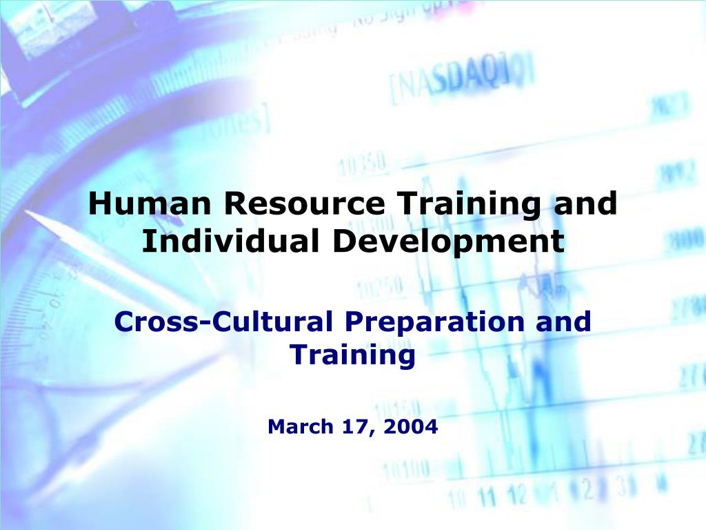 PPT - Human Resource Training and Individual Development PowerPoint ...