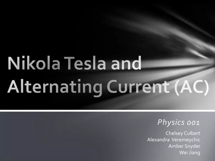 nikola tesla and alternating current ac