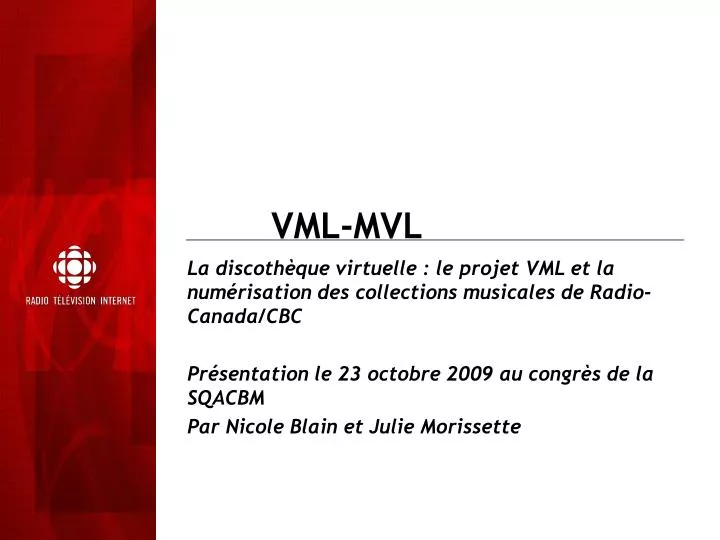 vml mvl