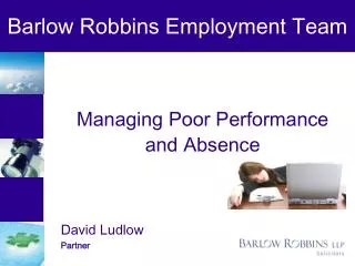 Barlow Robbins Employment Team