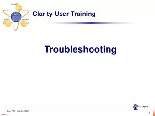 Troubleshooting