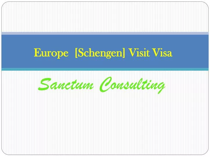 europe schengen visit visa