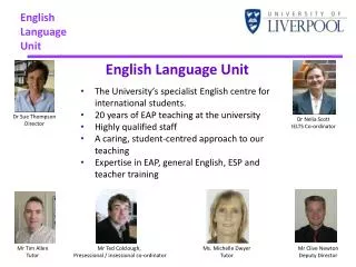 English Language Unit