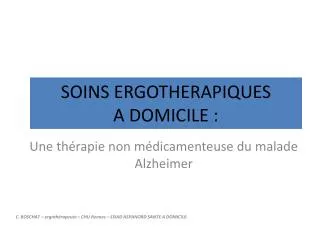 soins ergotherapiques a domicile