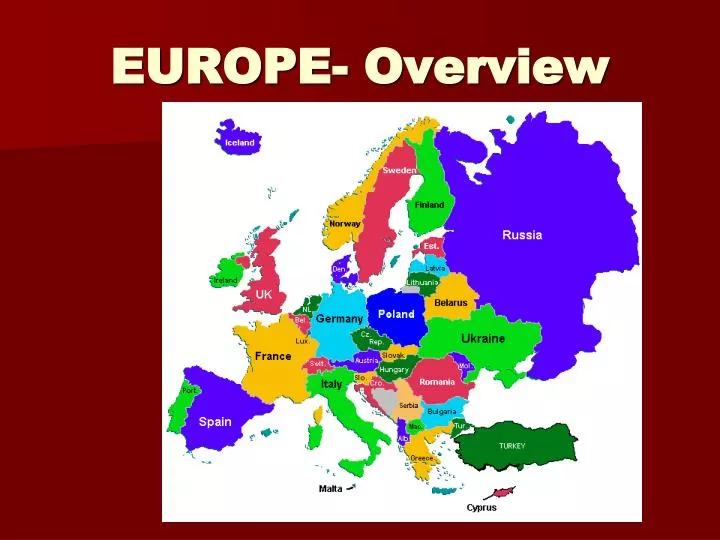 europe overview