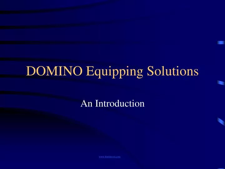 domino equipping solutions