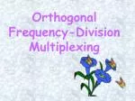 Orthogonal Frequency-Division Multiplexing - slide 1