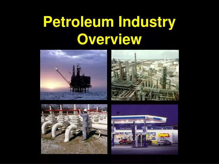 petroleum industry overview