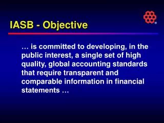 IASB - Objective