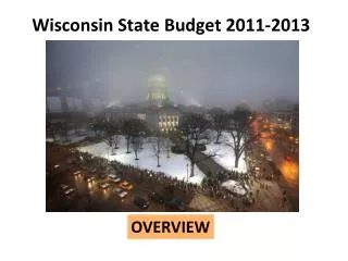 Wisconsin State Budget 2011-2013