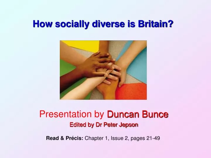 how socially diverse is britain