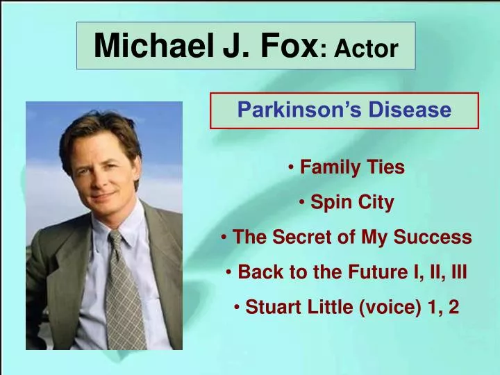 michael j fox actor