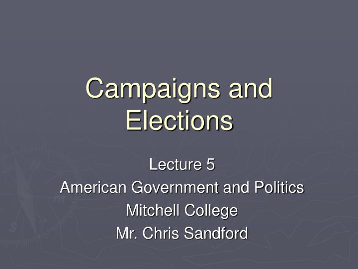 campaigns and elections