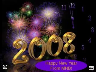 Happy New Year From MNB!