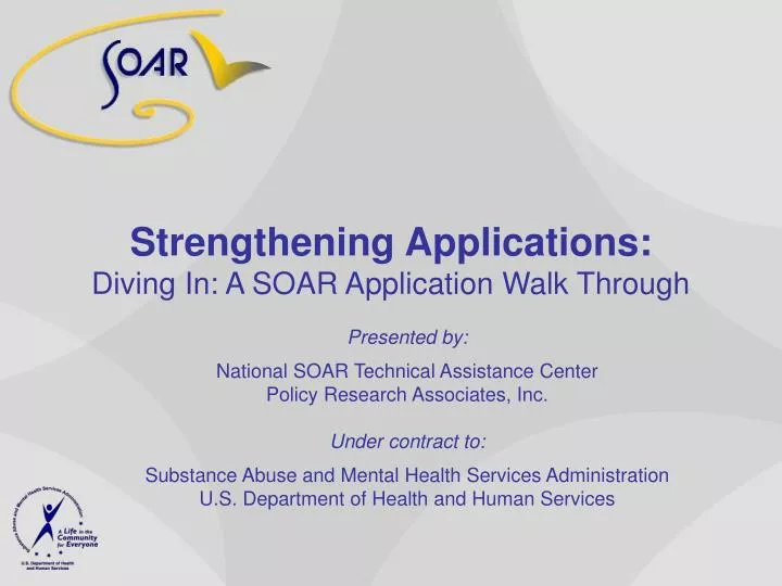 strengthening applications diving in a soar application walk through
