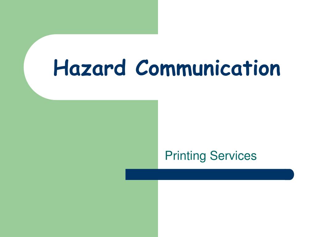 HAZARD COMMUNICATION POWERPOINT PRESENTATION visual data 5