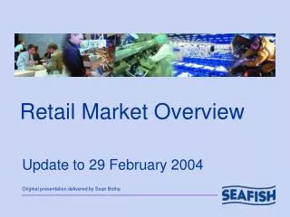 Retail Market Overview