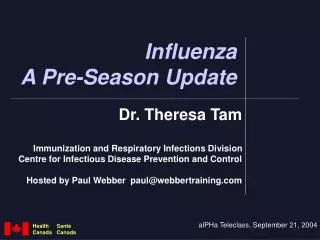 Influenza A Pre-Season Update