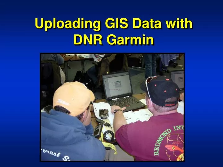 uploading gis data with dnr garmin
