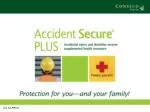 SecurePlus Supplemental Accident Insurance | Protect Your Lifestyle - slide 1