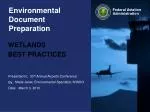 Environmental Document Preparation