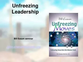 unfreezing leadership
