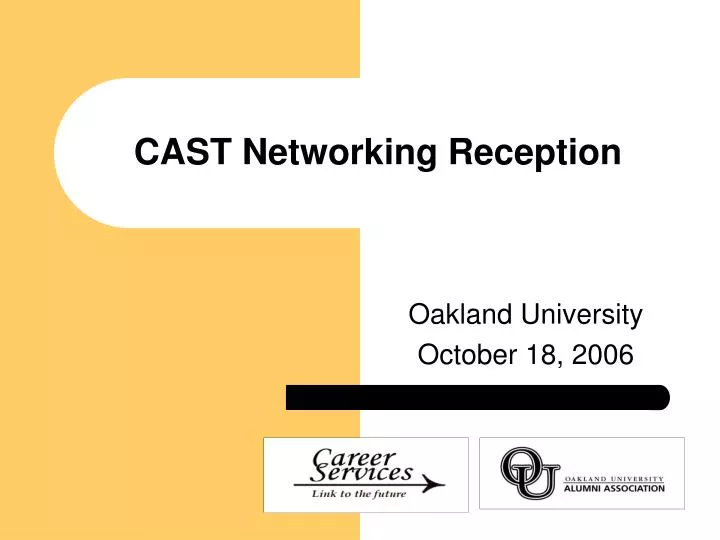 cast networking reception