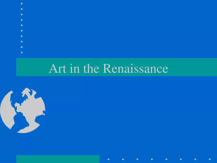 art in the renaissance