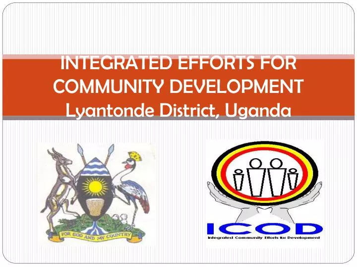 integrated efforts for community development lyantonde district uganda