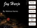 Joy Harjo - slide 1