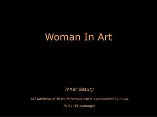 Woman In Art