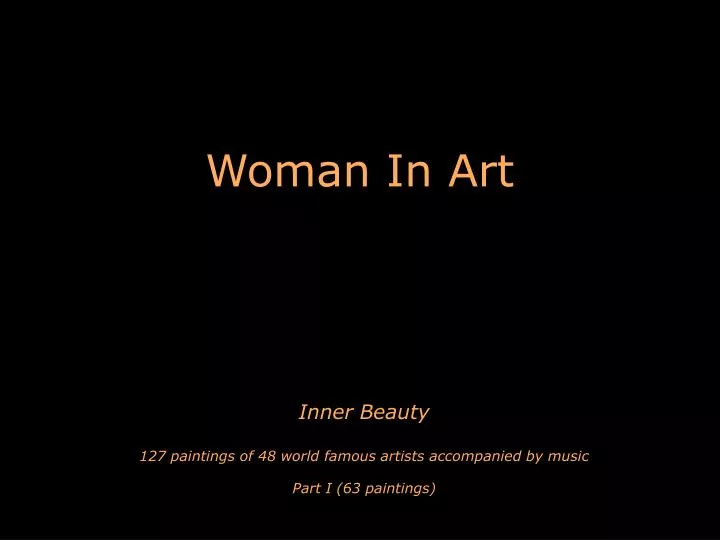 woman in art