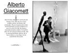 Alberto Giacometti