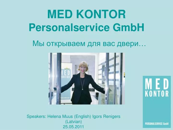 med kontor personalservice gmbh