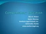 Compensatory Education - slide 1