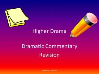 Higher Drama