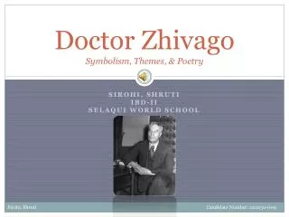 Doctor Zhivago Symbolism, Themes, &amp; Poetry