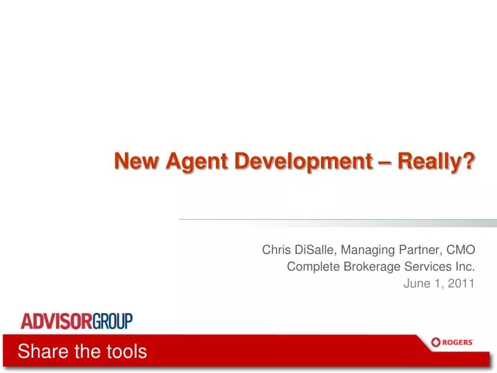 new agent development really