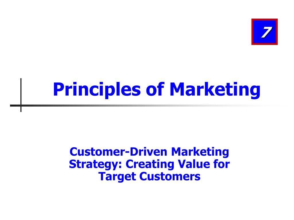 PPT - Principles of Marketing PowerPoint Presentation, free download ...