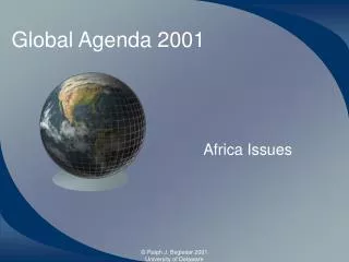 Global Agenda 2001