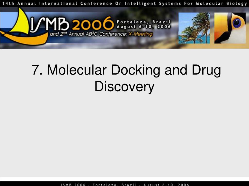 PPT - 7. Molecular Docking and Drug Discovery PowerPoint Presentation ...