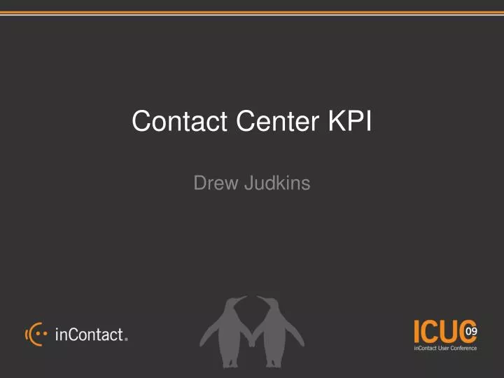 contact center kpi